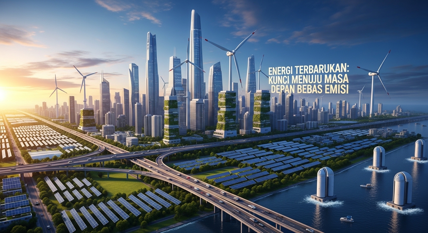 Energi Terbarukan: Kunci Menuju Masa Depan Bebas Emisi