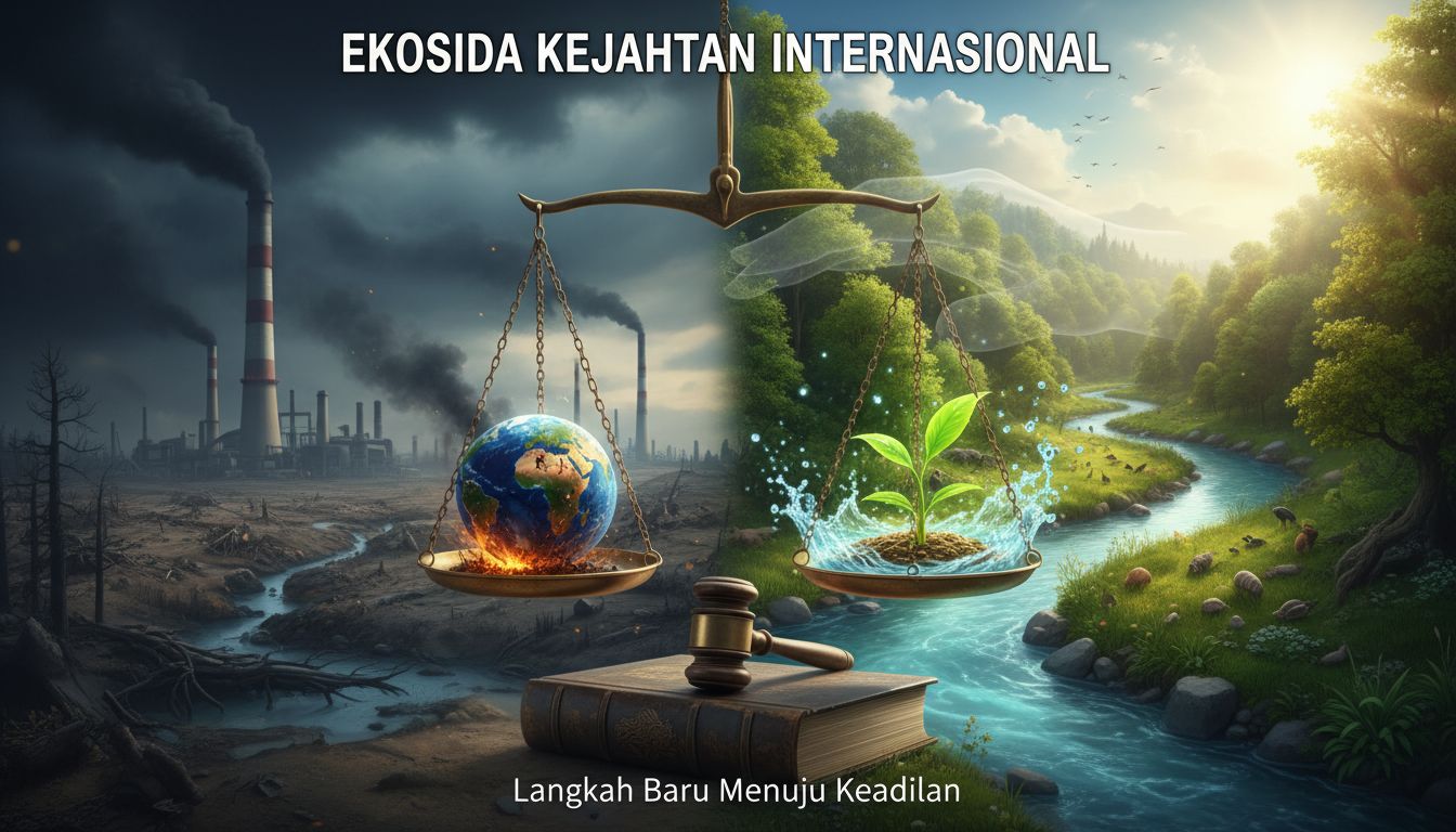 Ekosida sebagai Kejahatan Internasional: Langkah Baru Menuju Keadilan